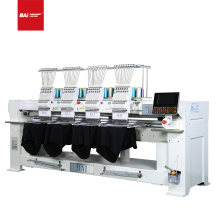 BAI HE 4 heads1200rpm High speed 12 color computerized embroidery machine with good price